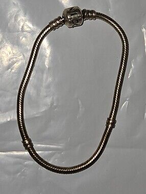 Authentic Pandora Sterling Silver Snake Bracelet